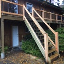 Custom Built Deck and Railing