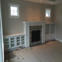 Fireplace Mantel & Shelving