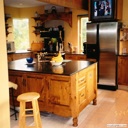 Custom Built Pine Kitchen