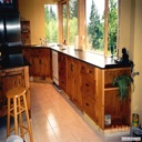 Custom Built Pine Kitchen and Cabinetry