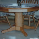 Solid Oak Breakfast Table