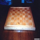 Oak & Ash Chess Board
