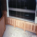 Office Wainscoting - Mahogany